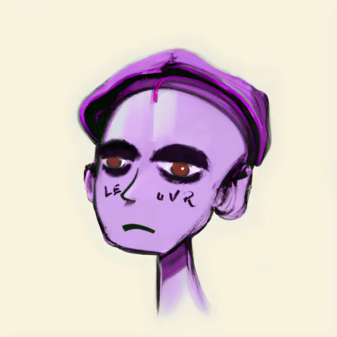 Raver #1764, Painter's Cap Champagne Poet